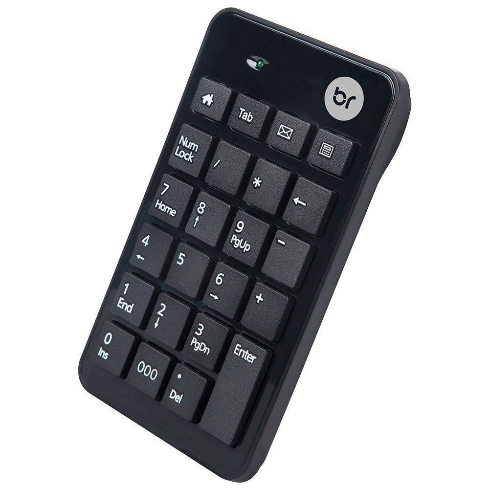 Teclado Numérico Retrátil Bright 0134 USB Preto