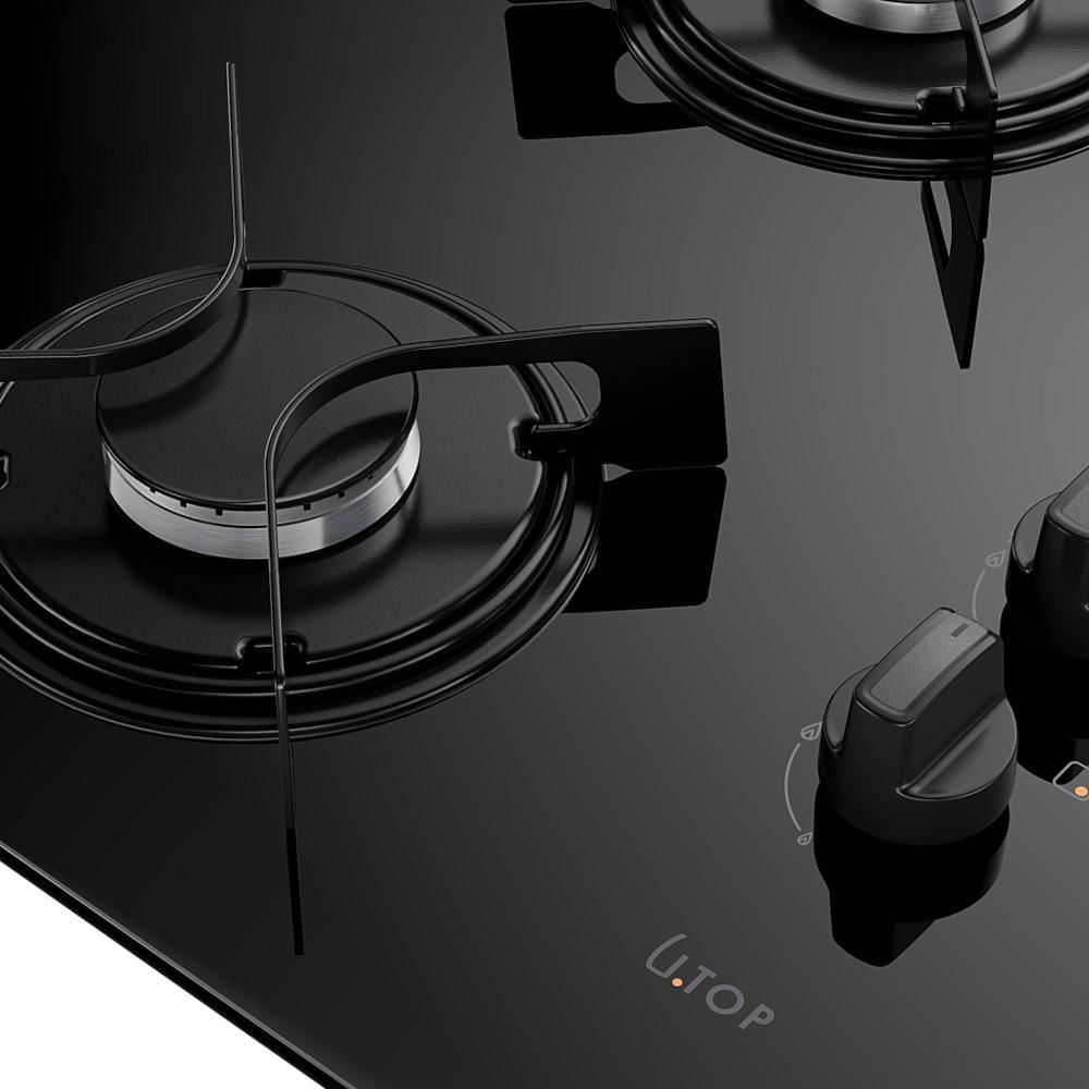 Cooktop 4 Bocas A Gás Atlas U.top