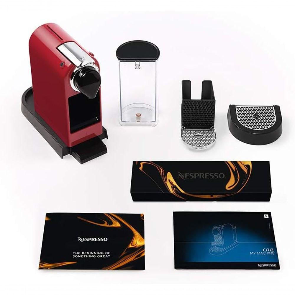 Máquina De Café Citiz 127V1 Litro Nespresso Vermelho