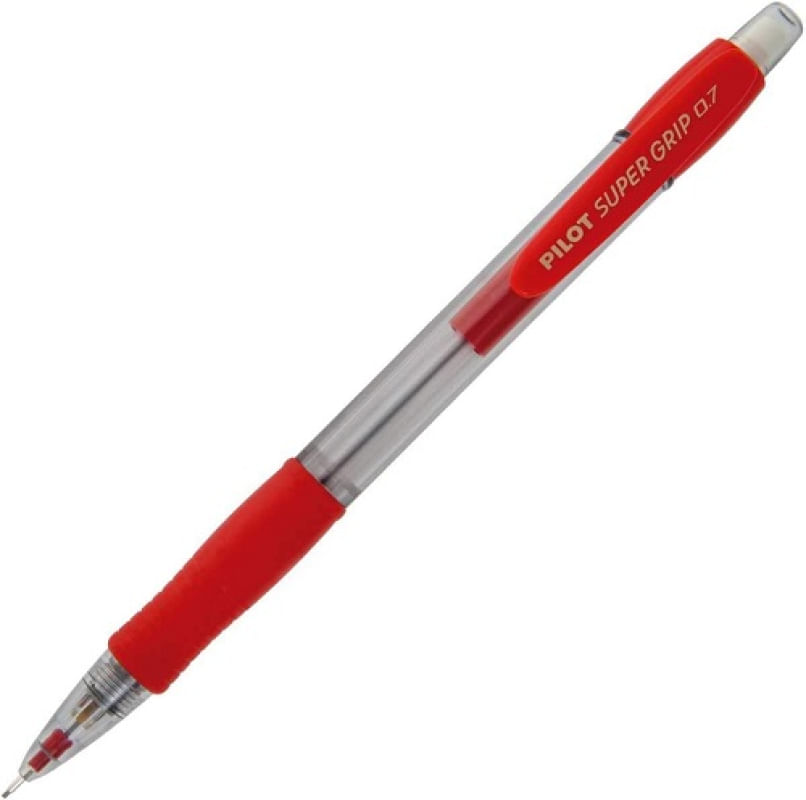 Lapiseira x12 Unidades, H-187-SL, Vermelho, 0.7 mm - PILOT