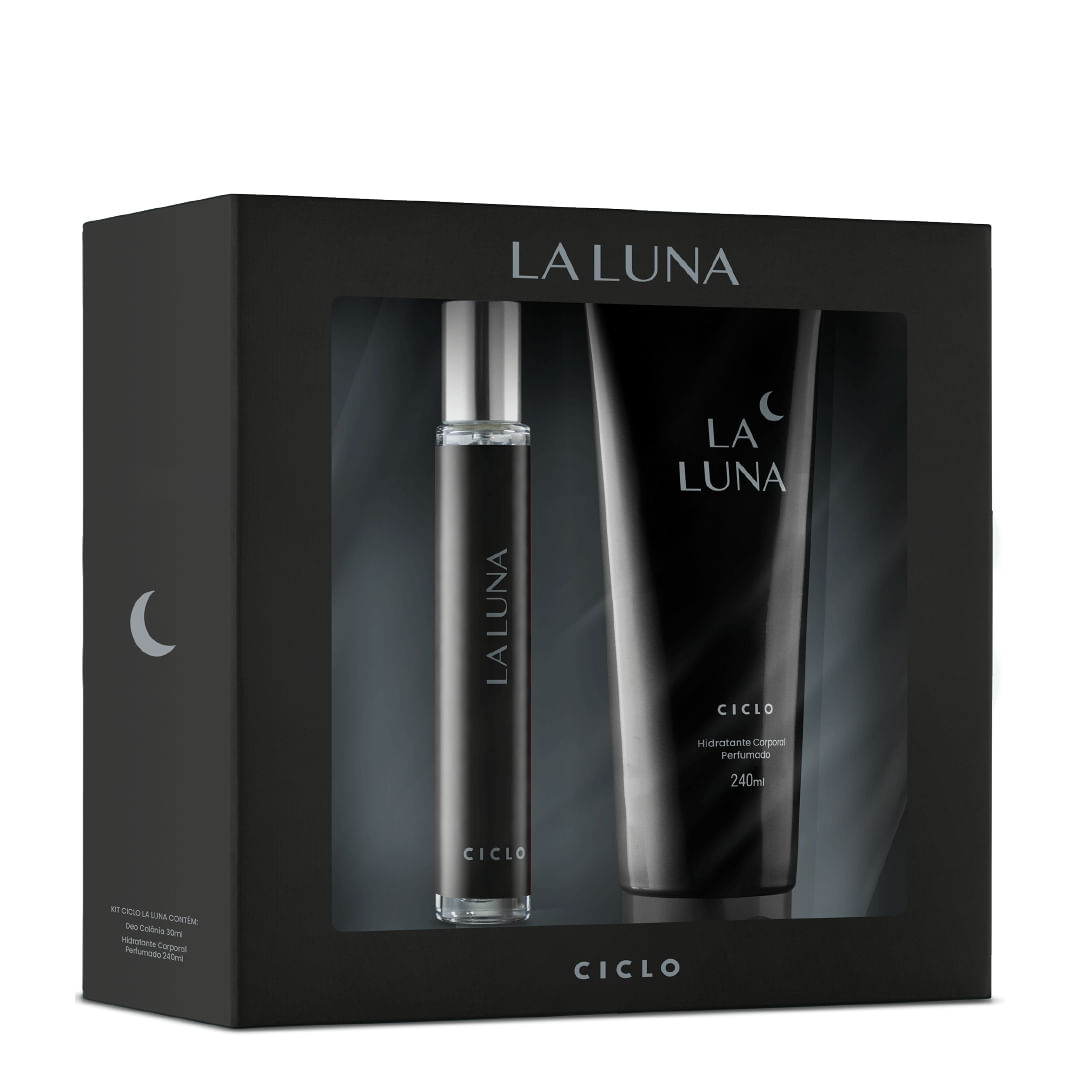 Kit La Luna (hidratante + colônia 30ml) Ciclo (2737)