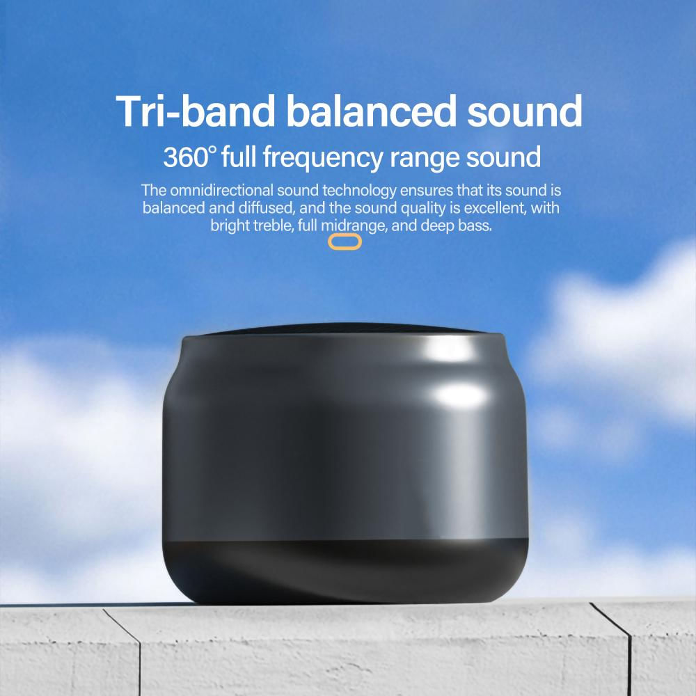 Caixa de Som Bluetooth Portátil Hifi Mini Sem Fio à Prova d'Água