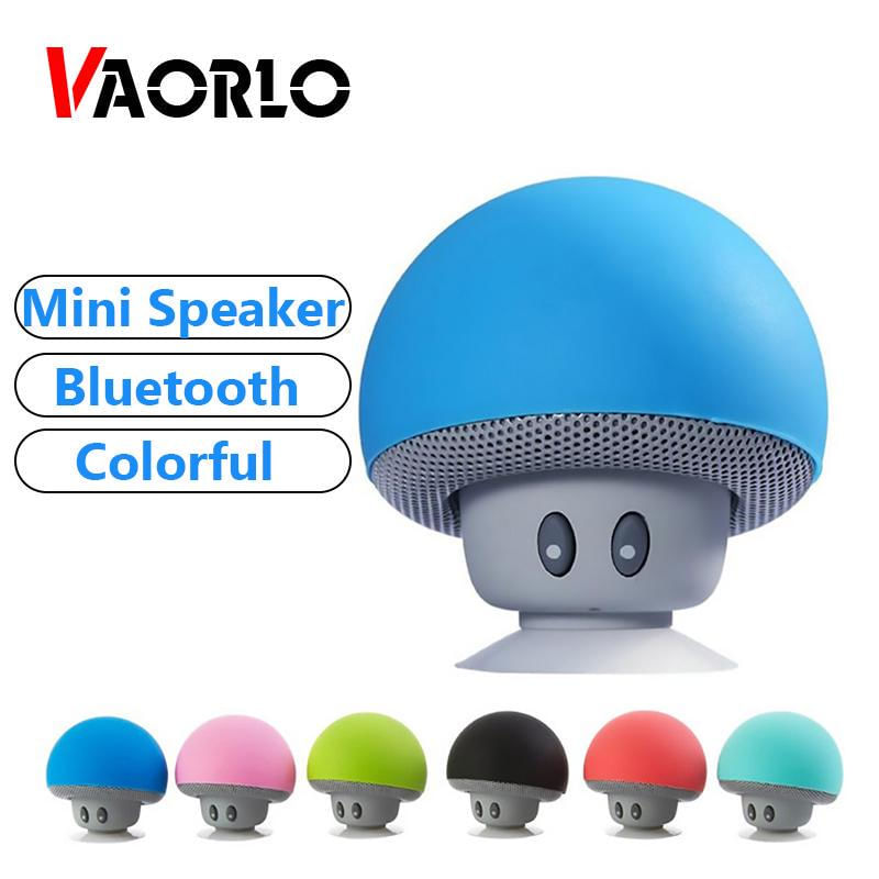 Caixa de Som Mini Bluetooth VAORLO Portátil Sem Fio à Prova D'Água rosa