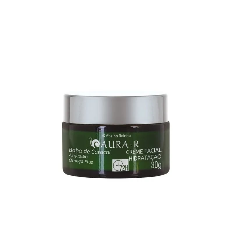 Aura R Creme Facial Hidratação 72 Horas abelha rainha 30g