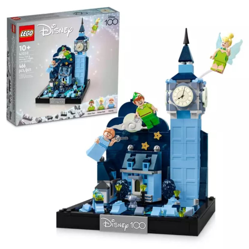 Peter Pan e Wendy&#039s Flight sobre Londres - Lego 43232