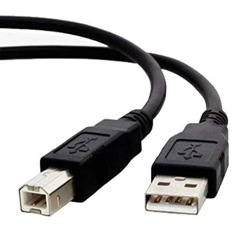 Cabo USB 2.0 e 1.1 AM / BM de dados para impressora. Tamanho: 1,8 metros. Blindado Malha 28 AWG. High Speed 2.0. Conecto