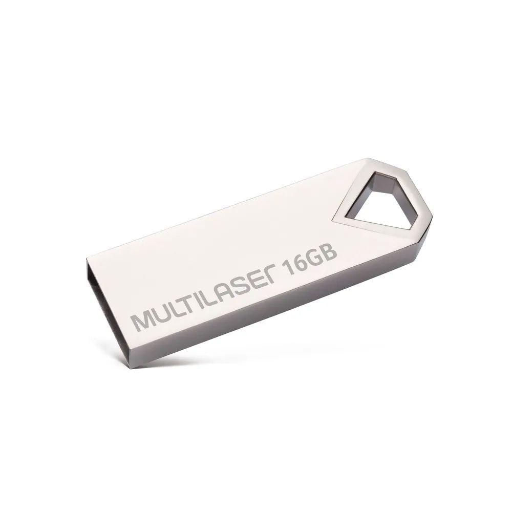 Pen Drive Multilaser Pd850 Diamond Metalico 16gb