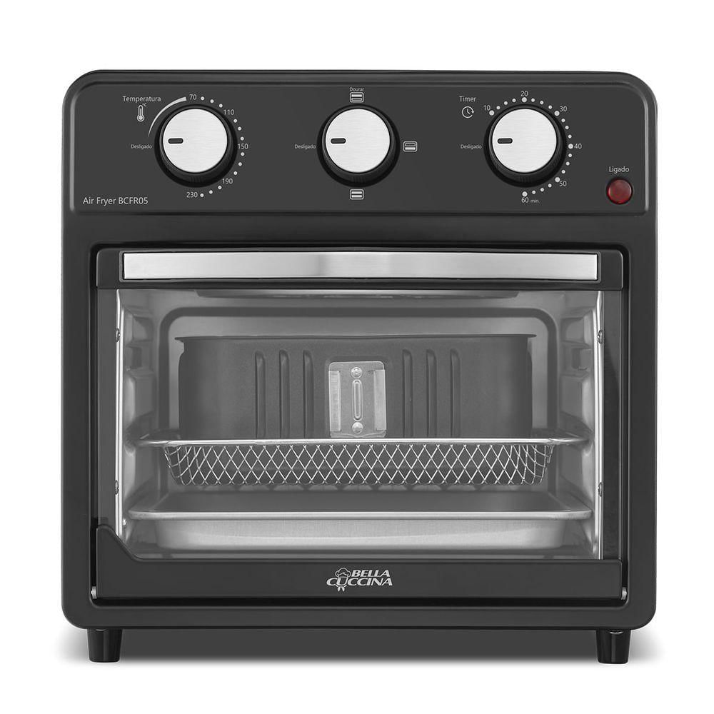 Fritadeira Elétrica Britânia Air Fryer Oven BFR2300P Preta