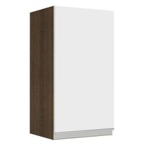 Armário Aéreo Glamy 35cm 1 Porta Rustic/Branco Madesa