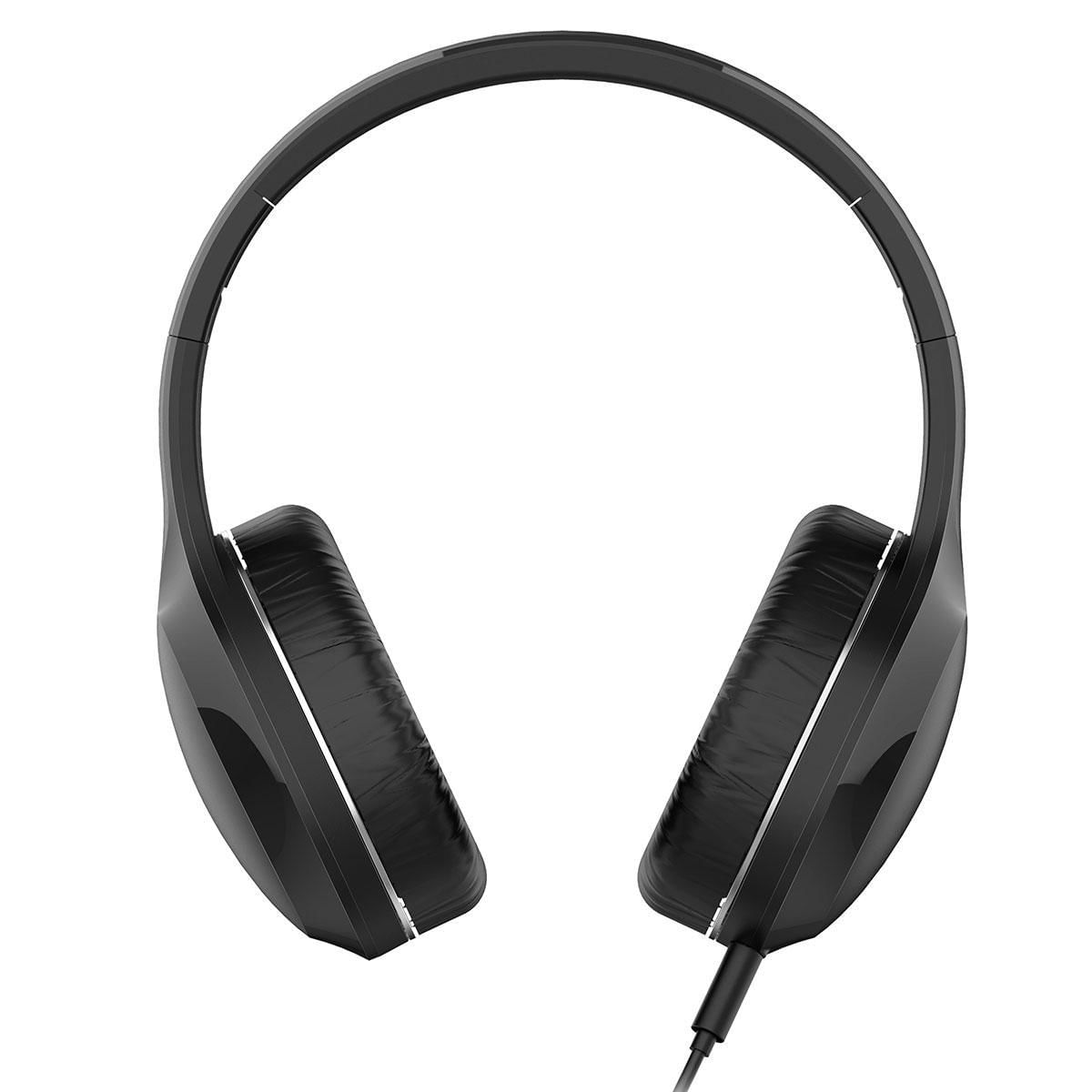 Fone Headset Go Tune Preto Com Microfone Cabo 1.2M Plug P2