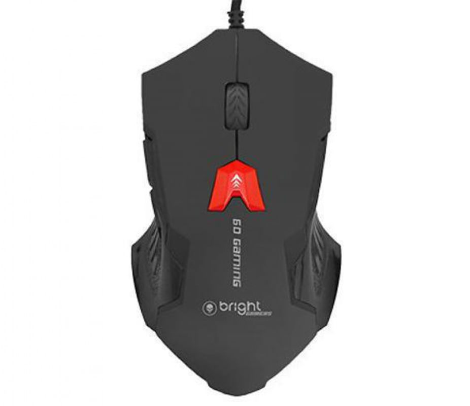 Mouse Gamer 6 Botoes 2400 Dpi 6D Gaming Bright 0462