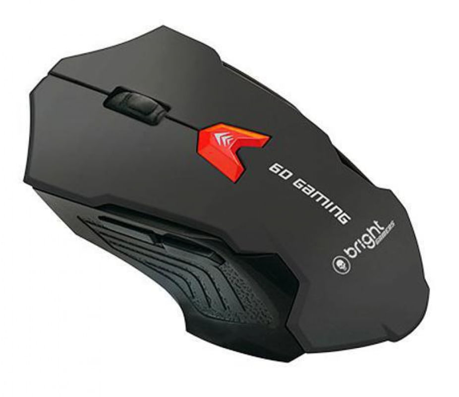 Mouse Gamer 6 Botoes 2400 Dpi 6D Gaming Bright 0462