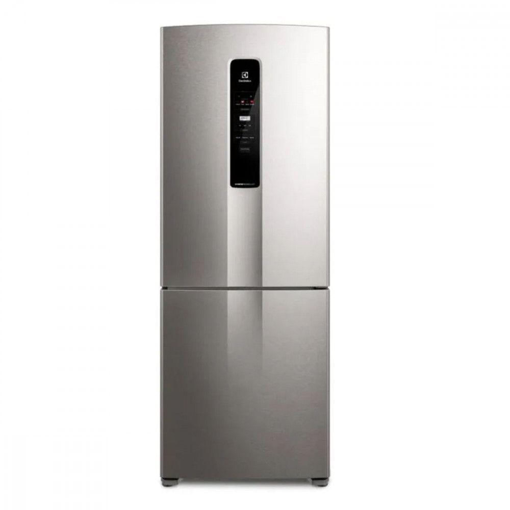 Geladeira Electrolux 490L Efficient Inverse Inox 220V