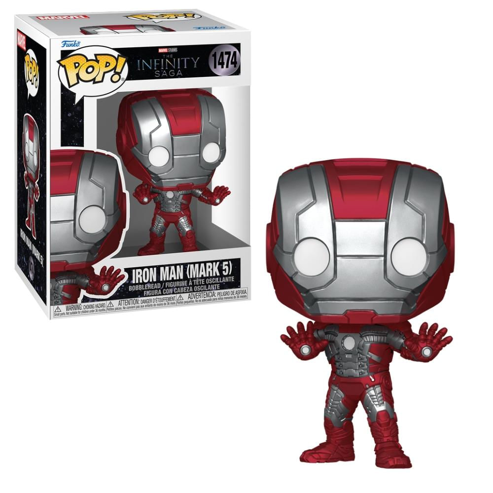 Boneco Funko Pop! Marvel - Homem de Ferro 2 - Mark 5