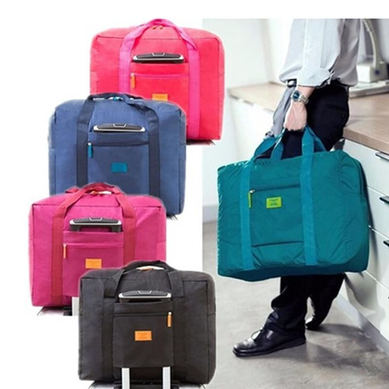 Bolsas de Viagem Impermeáveis Dobráveis para Organizar Roupas