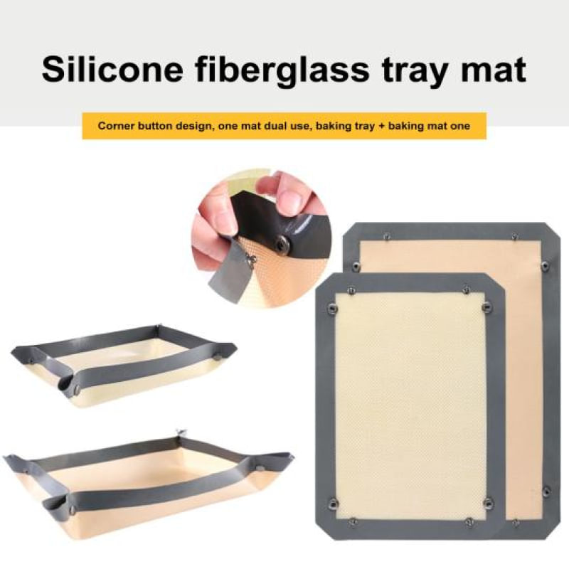 Tapete de Silicone para Assar no Forno, Antiaderente e Resistente ao Calor