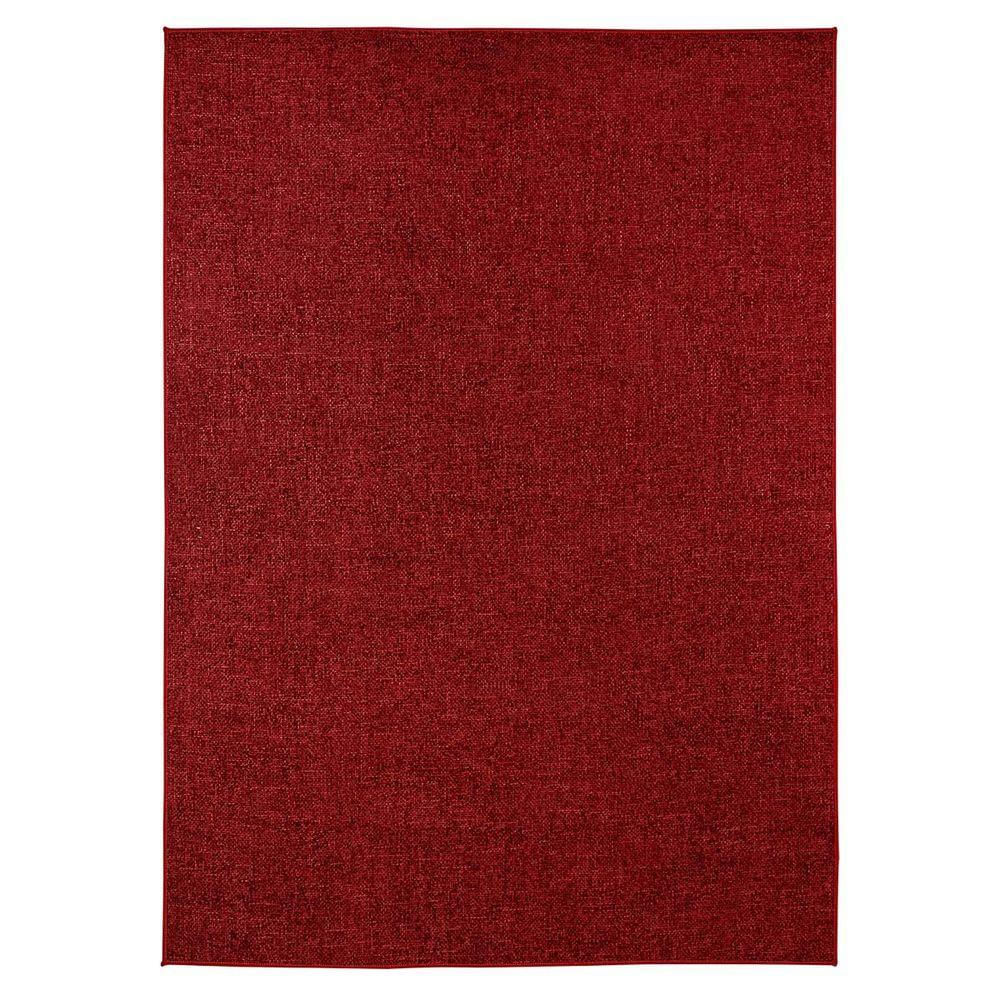 Tapete Sala Antiderrapante Linen 06 Vermelho 2,80x4,00m