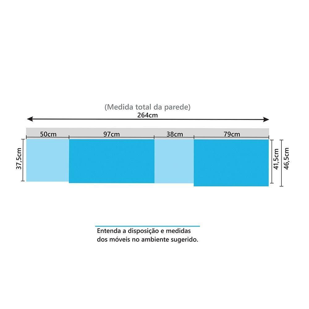 QUARTO JUVENIL DE CAMA COM CABECEIRA LED - Móveis Zulete