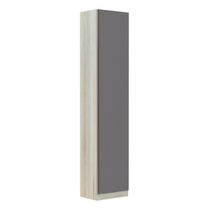 Guarda-Roupa Sapateira 50Cm Prime Plus Legno Crema C/ Cinza