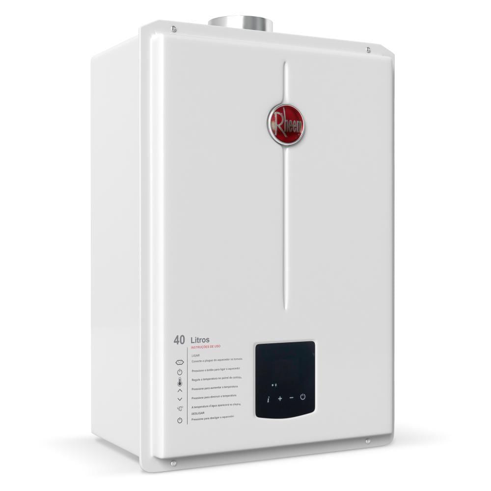 Aquecedor 40L Digital Ef 127-220V Gn Rheem Rb3ap40pvntin Bivolt