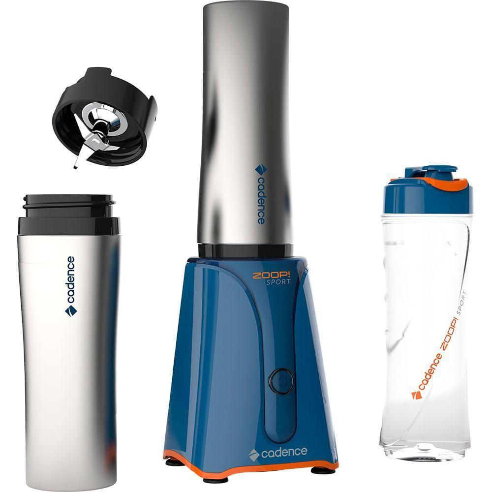 Blender Zoop Sport Inox Cadence com 2 Jarras 127V 110V