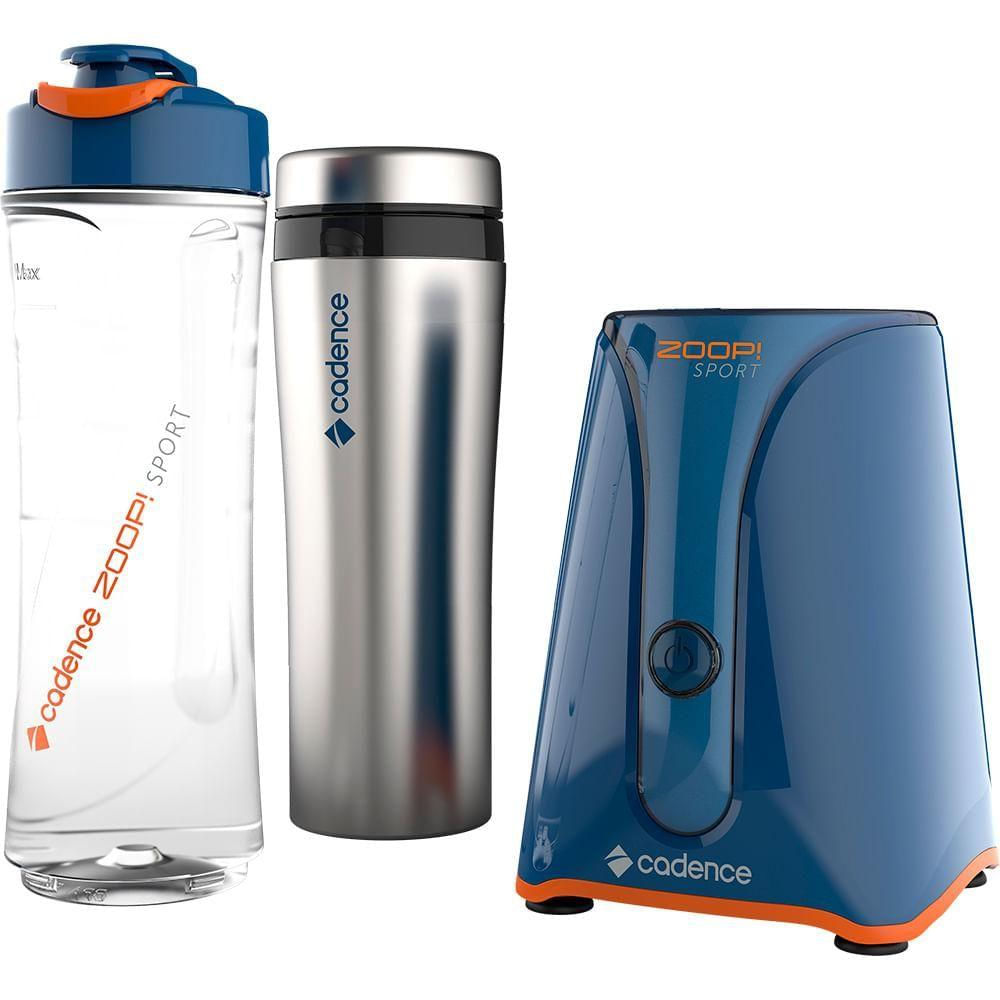 Blender Zoop Sport Inox Cadence com 2 Jarras 127V 110V