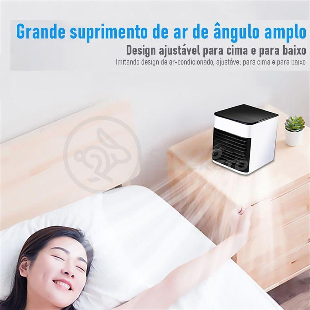Mini Ar Condicionado Climatizador Humidificador Portátil Arctic Air Cooler 3 Velocidades