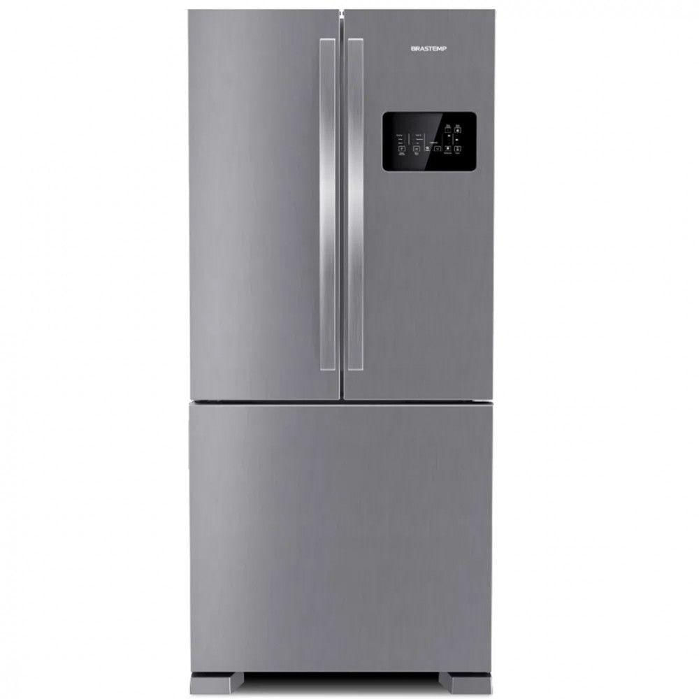 Refrigerador Brastemp Bro85ak Inverse 554l Inox 127v