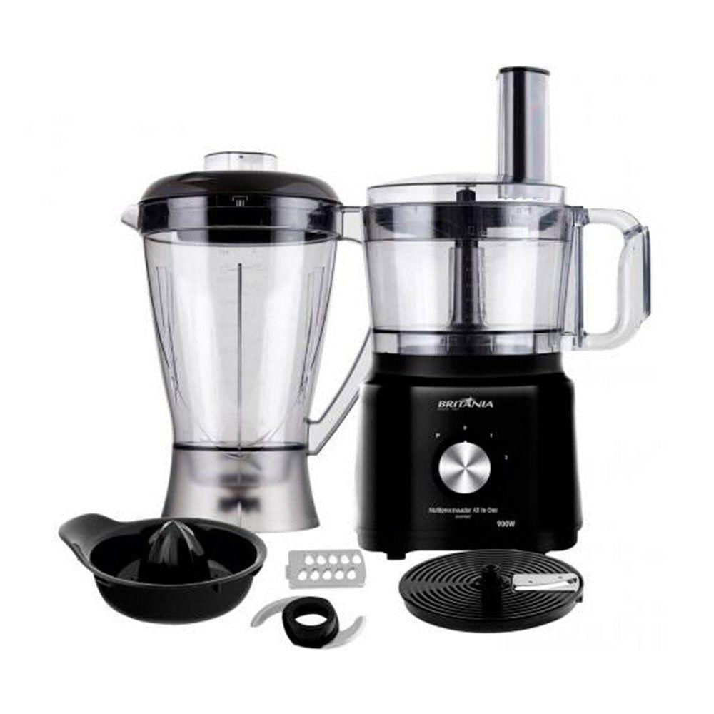 Multiprocessador All In One 900w Britânia Bmp900p 63302021 Preto 127v