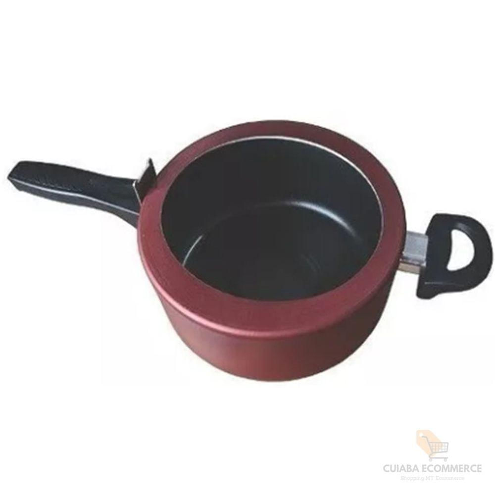 Panela De Pressao 4,5L Para Cozinhar Carne Antiaderente