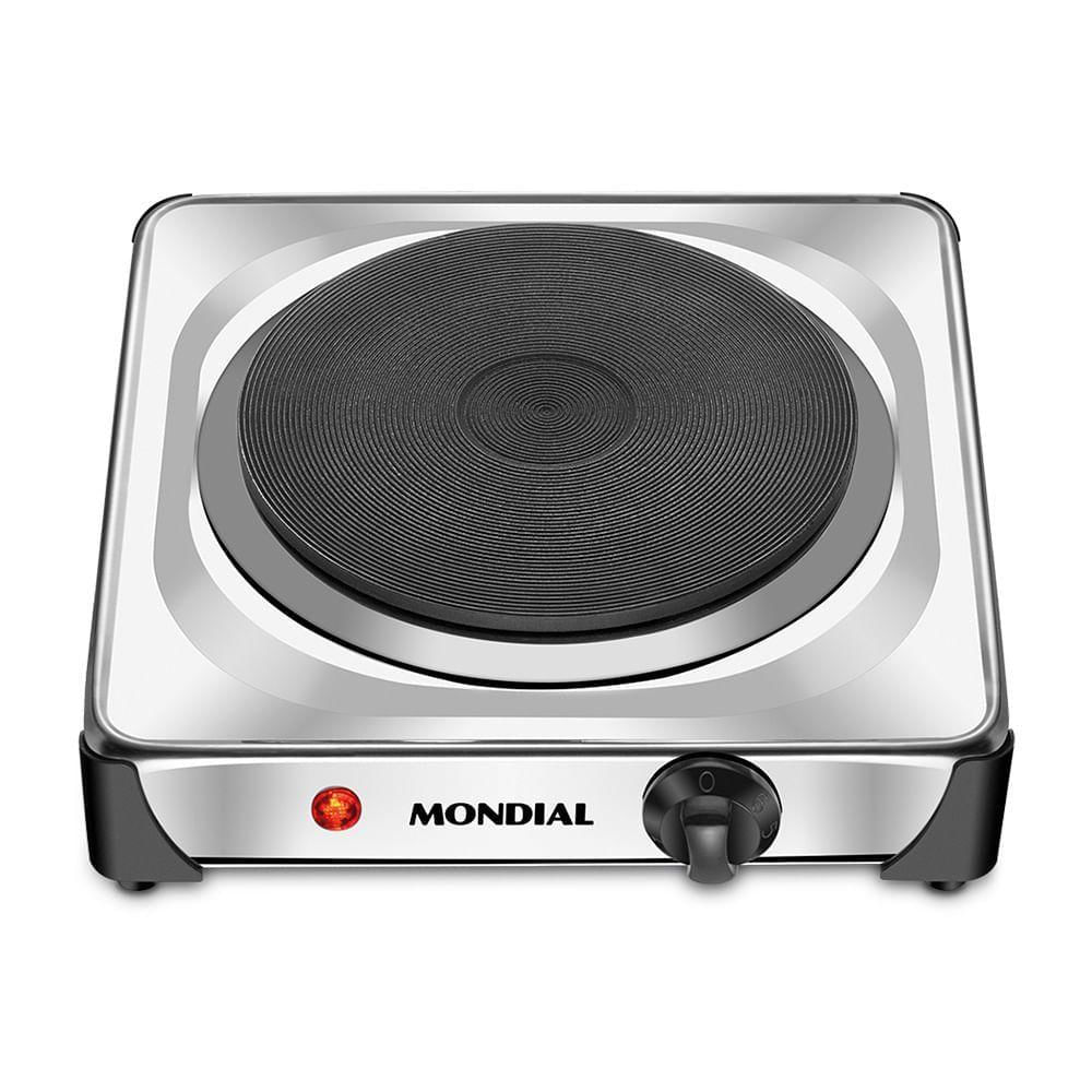Fogão Elétrico Mondial Fast Cook Fe-04 127v Inox 110V