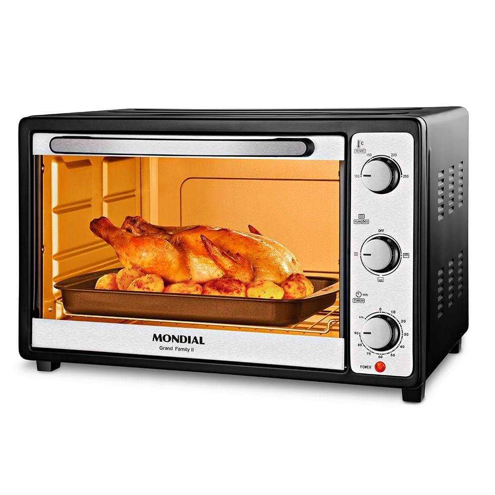 Forno Elétrico Mondial 52l Grand Family Ii Fr-52 220v/60hz