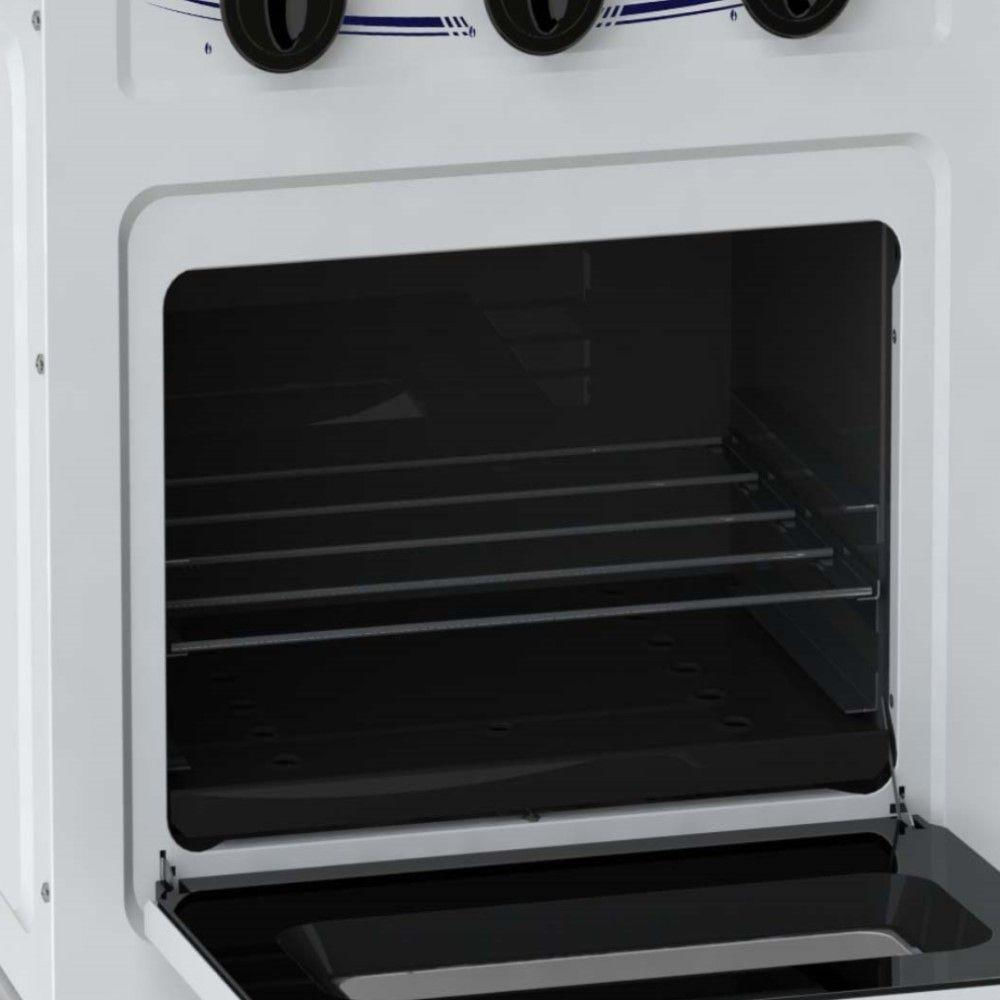 Fogão 2 Bocas Gemini Com Tampa De Metal Branco Gás Glp Venax