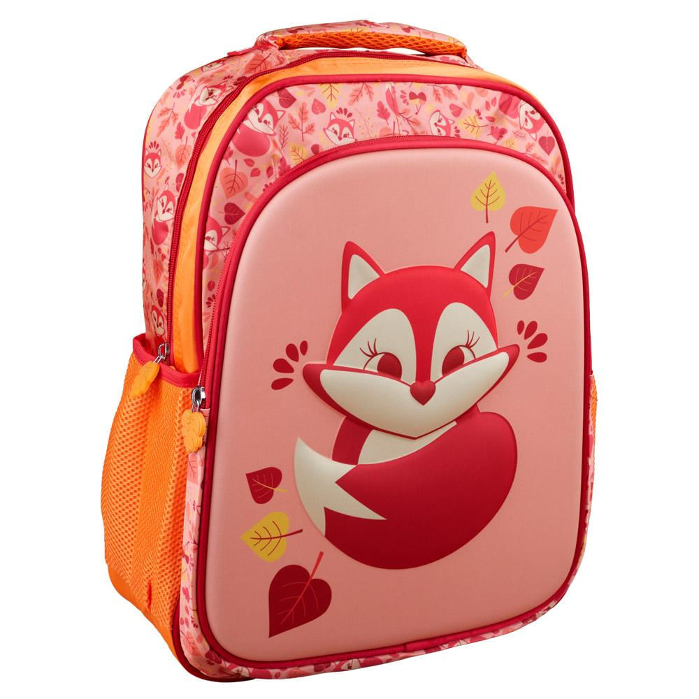 Mochila Escolar 3D Raposa Yins YS42237