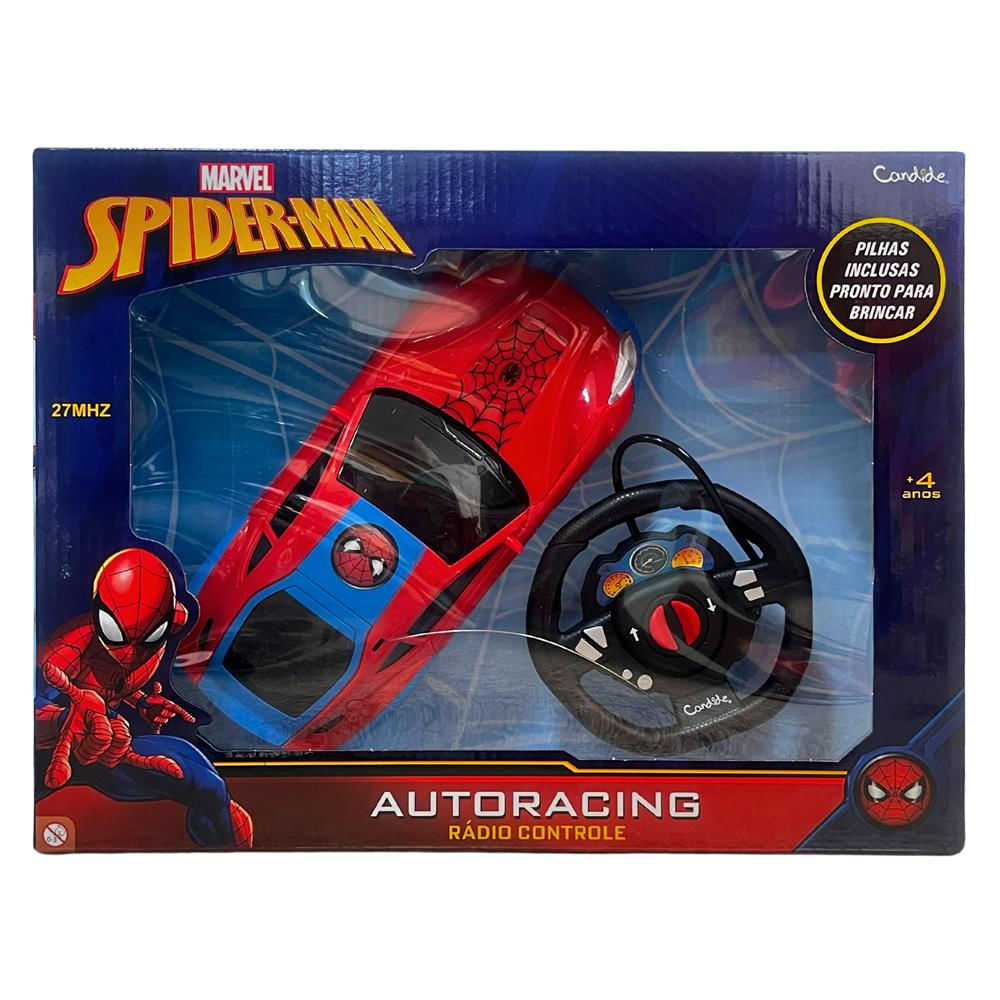 Veículo Auto Racing 3 Funções Spider Man