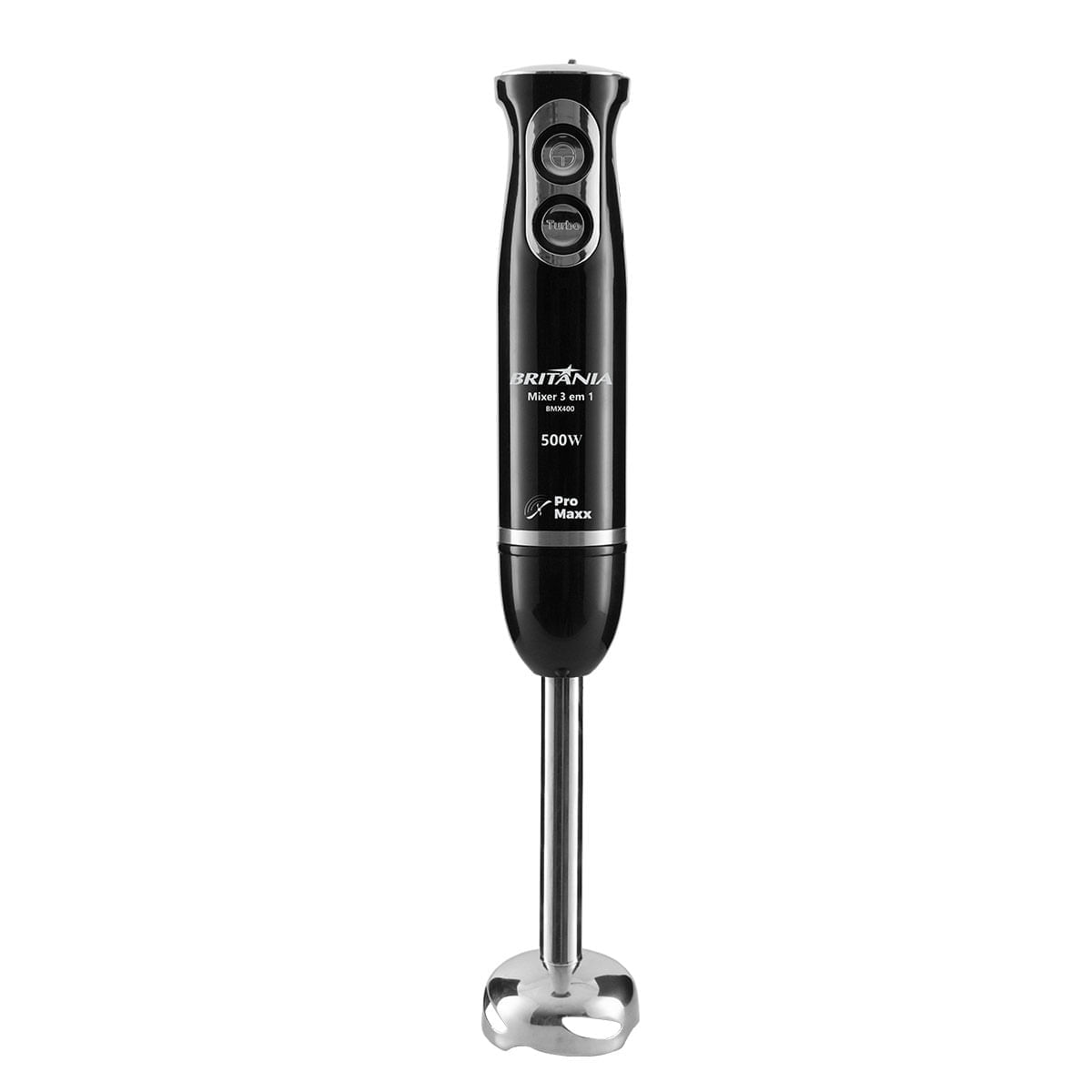 Mixer Britânia Turbo 3 em 1 500W Preto 220V
