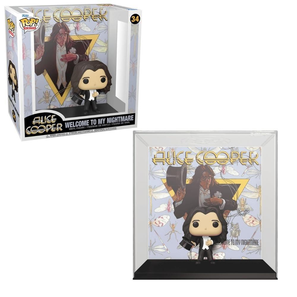 Boneco Funko Pop! Alice Cooper Welcome To My Nightmare