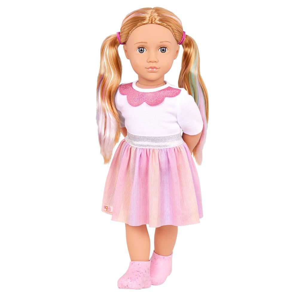 Our Generation - Boneca Coralyn Com Mechas Coloridas