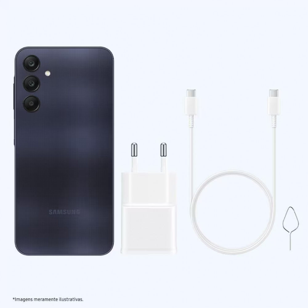 Smartphone Samsung Galaxy A25 5G 256GB 8GB Tela Infinita de 6.5