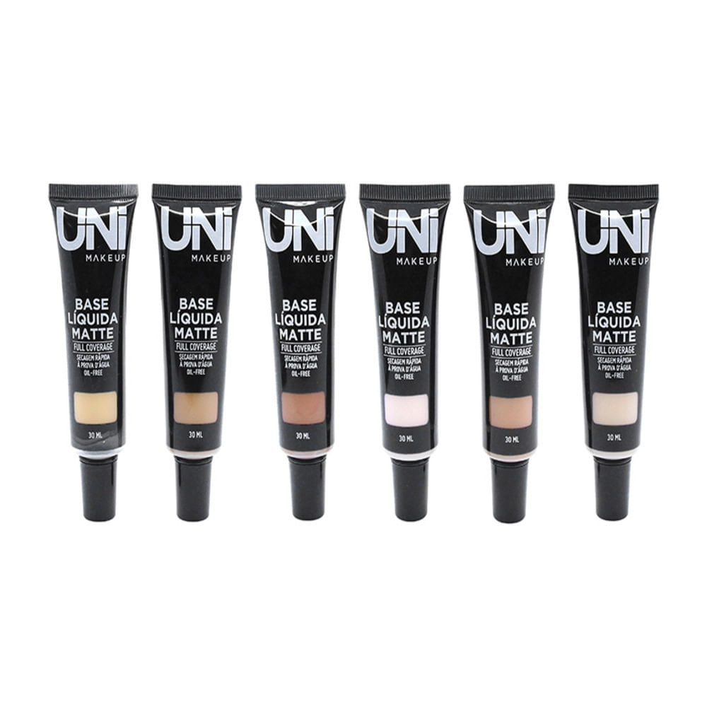 Base Líquida Matte Unimake 30ml - Item Sortido