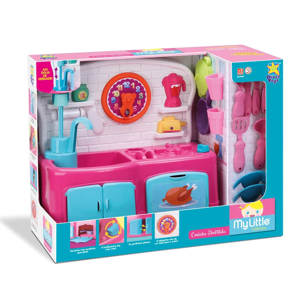 Brinquedo Cozinha Divertida Divertoys My Little