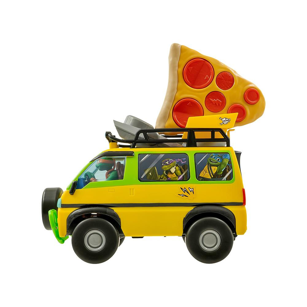 Tartarugas Ninja - Furgão Pizza Blaster RC 7 Func - Le biscuit