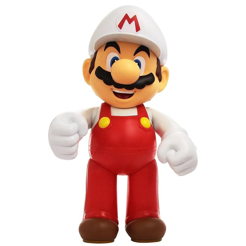 Super Mario - Boneco 2.5 polegadas Colecionável - Mario de Fogo