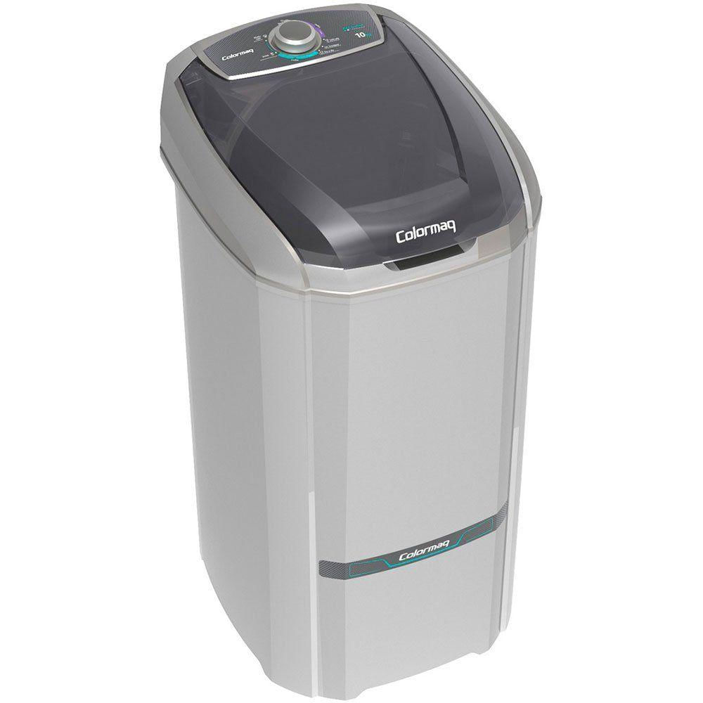 Lavadora De Roupa Semi-automática Colormaq 10 Kg Lcs Prata 127v