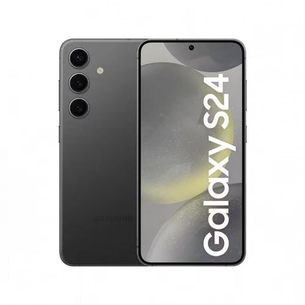 Smartphone Samsung Galaxy S24 5G Preto 128GB, Tela 6.2, 8GB RAM, Inteligência Artificial, IP68, Processador Exynos 2400