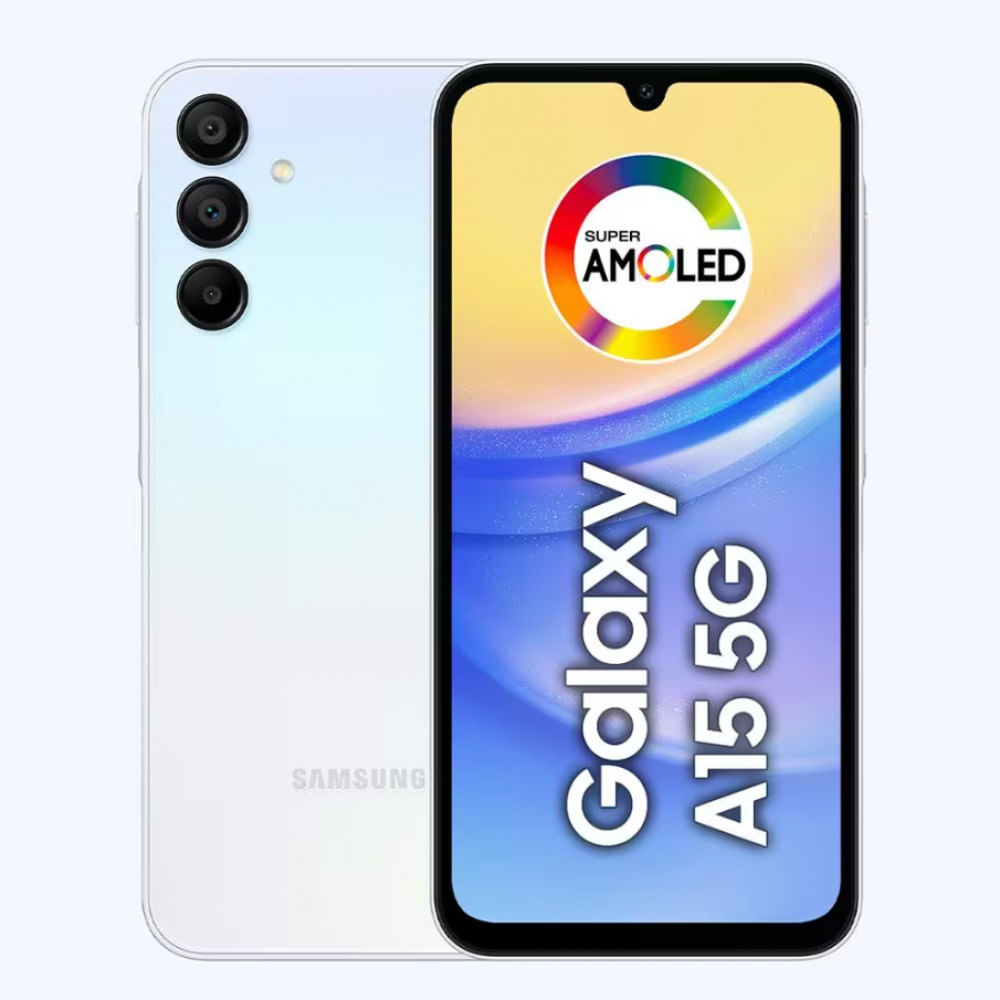 Smartphone Samsung Galaxy A15 5G 256GB 8GB RAM Processador Octa-Core Câmera Tripla Traseira