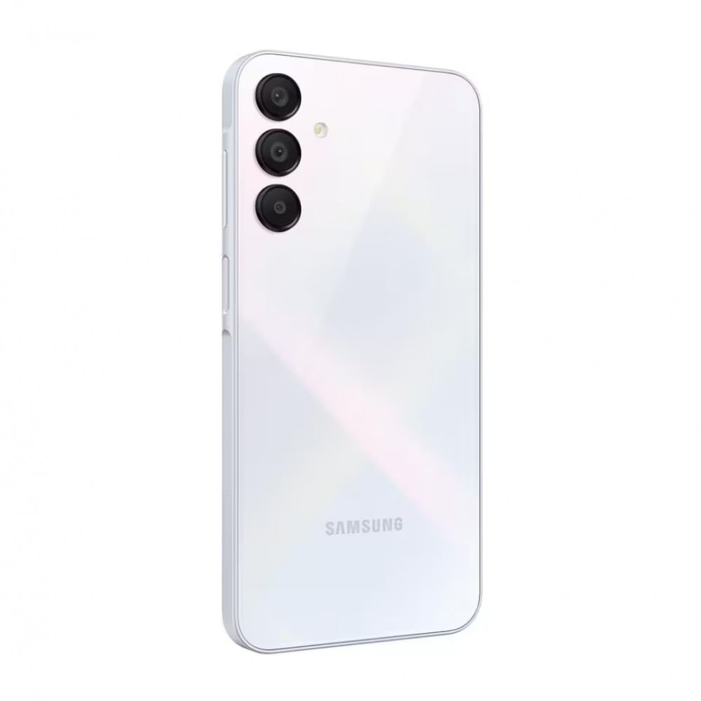 Smartphone Samsung Galaxy A15 4G Azul Claro 128GB, 4GB RAM, Processador Octa-Core, Câmera Tripla Traseira, Selfie de 13MP Azul Claro