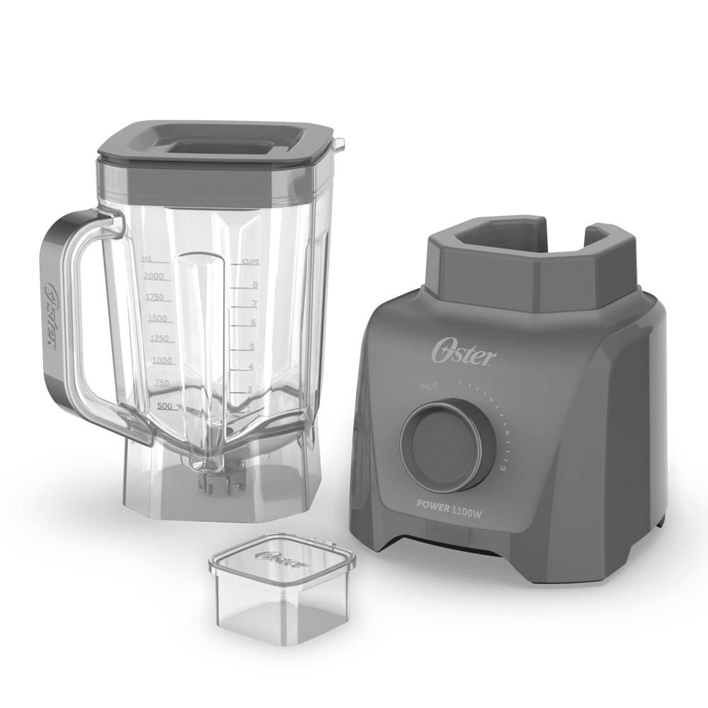 Liquidificador Power OLIQ606 Oster Cinza 127V Cinza / 127V