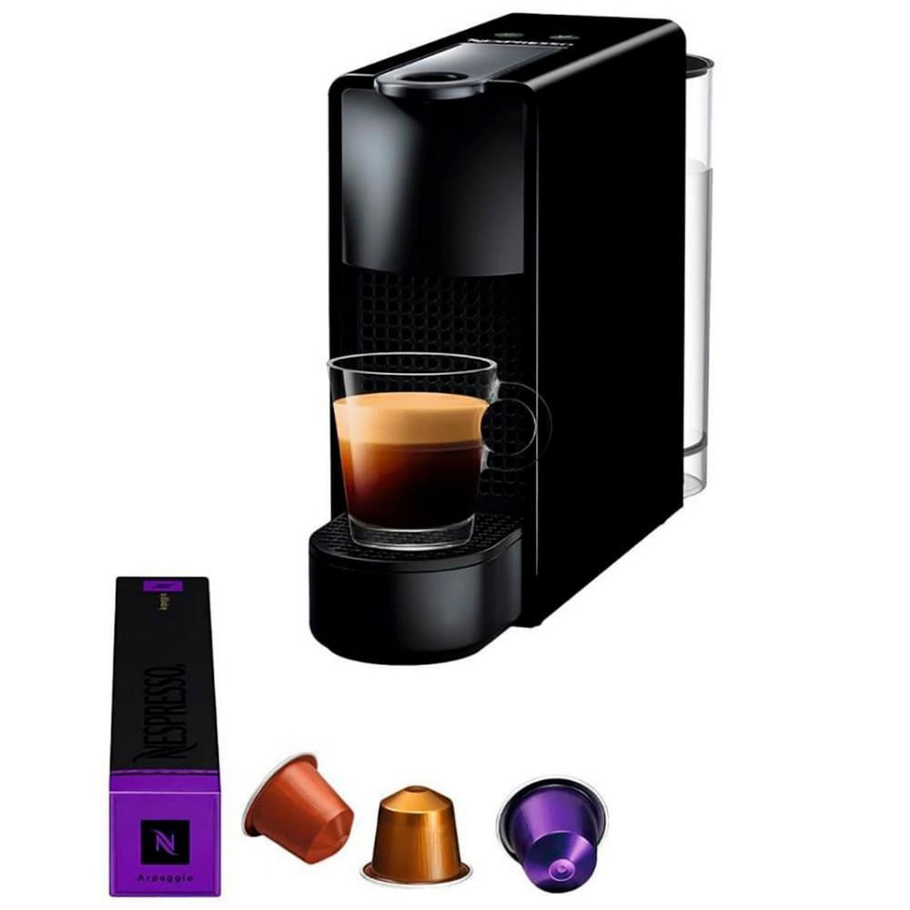 Máquina de Café Nespresso Essenza Mini C30 com Kit Boas Vindas