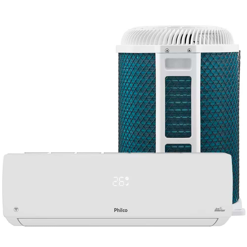 Ar-Condicionado PAC12000IFM15 Eco Inverter Frio 12000 BTU/h 1130W Philco Branco / 220V